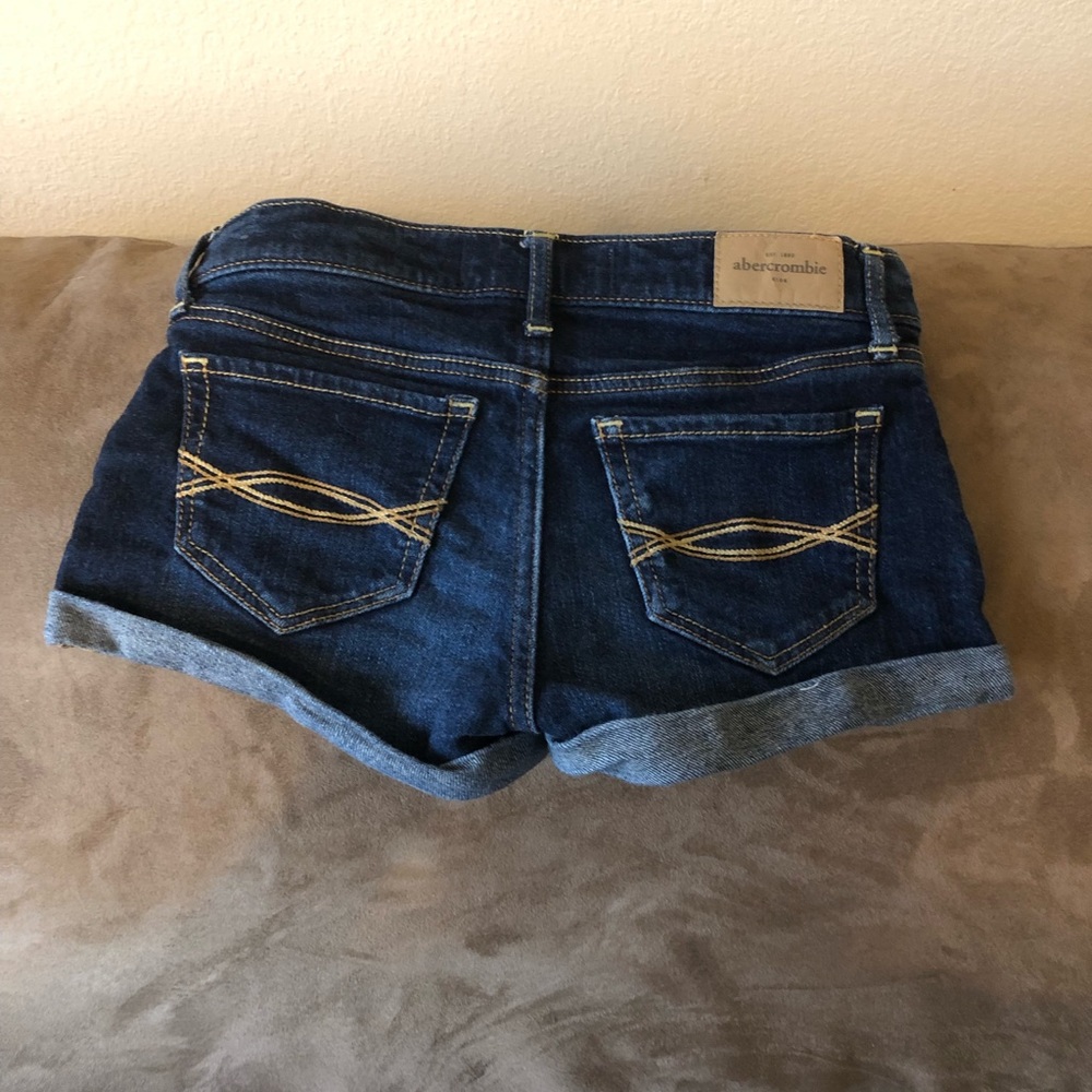 Abercrombie kids girls jean shorts size 10